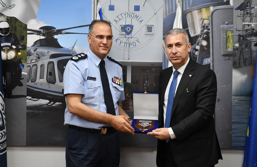 Επίσημη επίσκεψη του Αρχηγού της Ελληνικής Αστυνομίας, στην Κύπρο