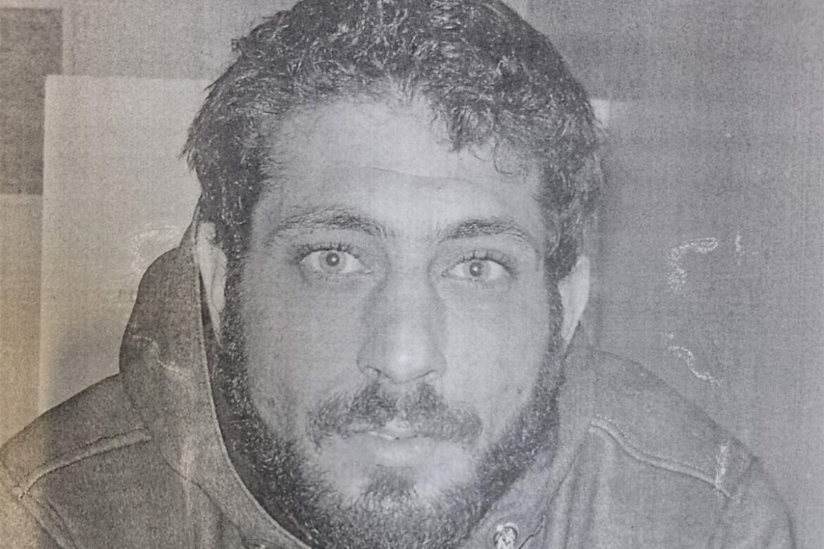 Προσοχή: Ψάχνουν τον 35χρονο Κωνσταντίνο Αναστασίου για κακόβουλη ζημιά και απόπειρα κλοπής