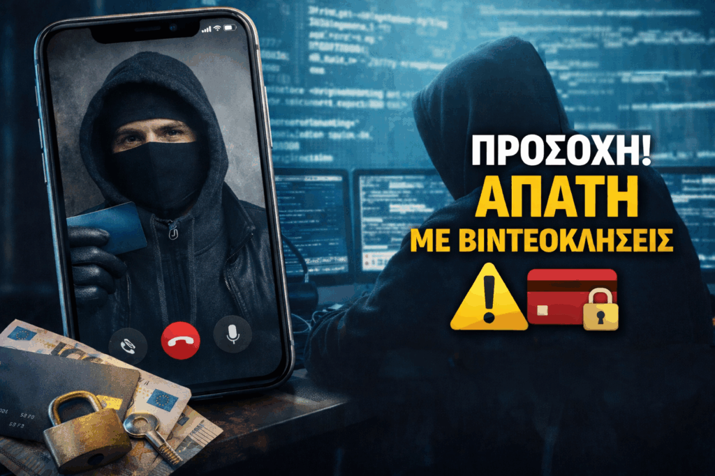 ΠΡΟΣΟΧΗ – Απάτη με βιντεοκλήσεις